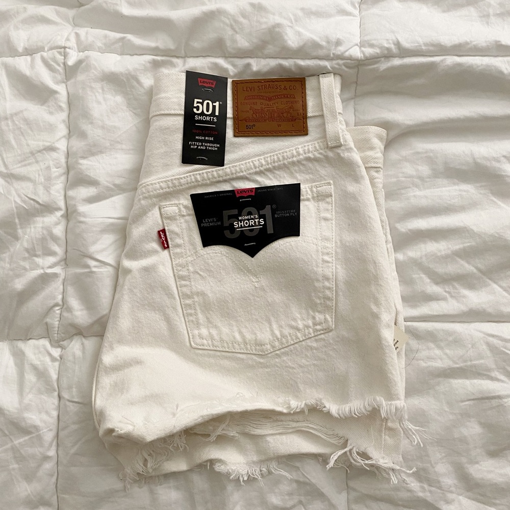 Levi’s 501 shorts in Keep It Clean size 30